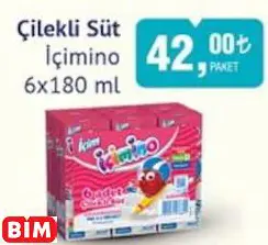 İÇİMİNO ÇİLEKLİ SÜT